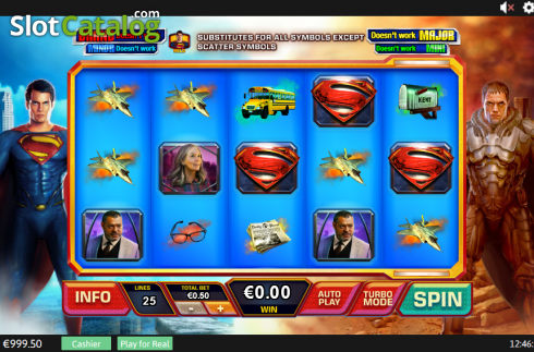 Скрин3. Man of Steel слот