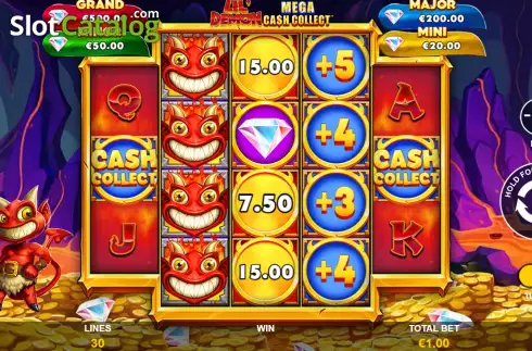 Скрин3. Lil' Demon Mega Cash Collect слот
