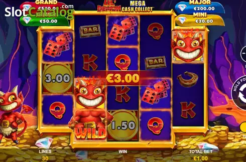 Скрин5. Lil' Demon Mega Cash Collect слот