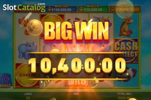 Скрин3. Fluffy Favourites Cash Collect слот