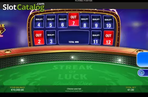 Скрин2. Streak of Luck: Double Dice слот