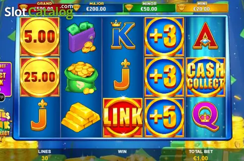 Скрин2. Piggies and the Bank Cash Collect & Link слот