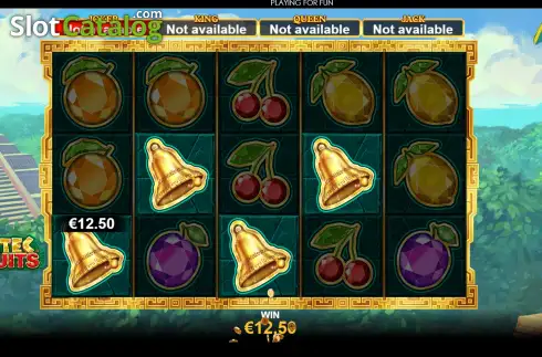 Скрин3. Aztec Fruits слот