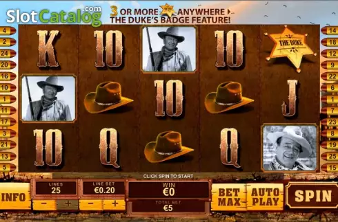 Скрин7. John Wayne слот