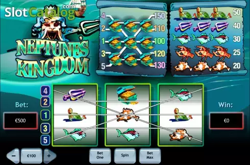 Скрин2. Neptunes Kingdom (Playtech) слот
