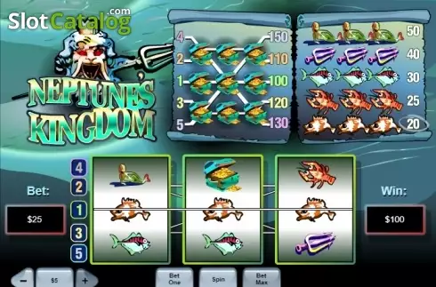 Скрин4. Neptunes Kingdom (Playtech) слот
