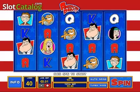 Скрин2. American Dad слот