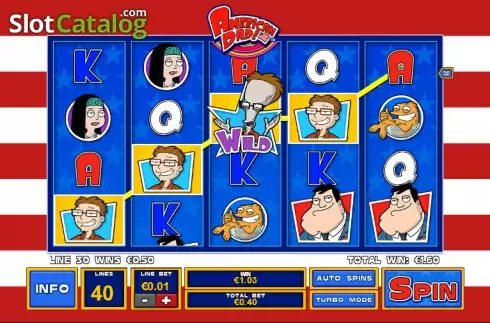 Скрин4. American Dad слот