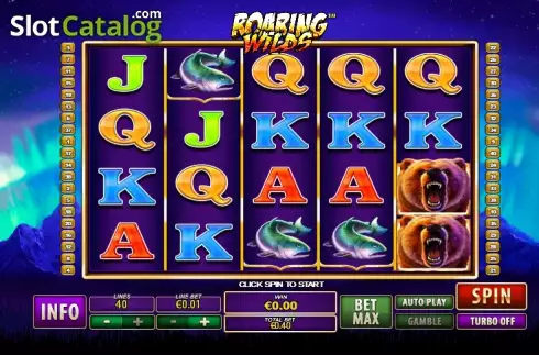 Скрин2. Roaring Bears слот