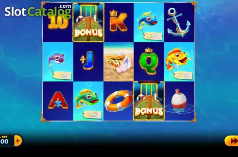 Скрин2. Ocean Frenzy слот