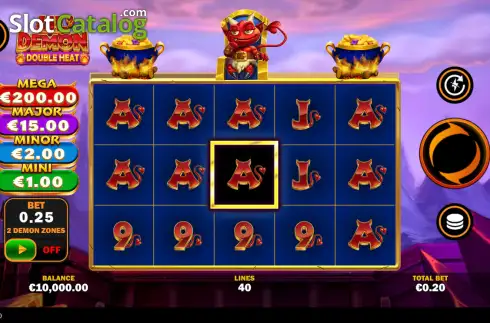 Скрин2. Lil’ Demon Double Heat слот