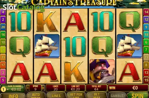 Скрин6. Captain's Treasure Pro слот