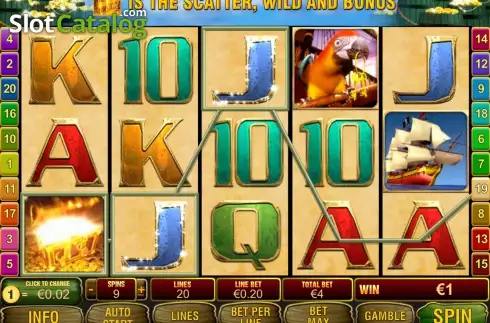 Скрин8. Captain's Treasure Pro слот