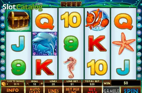 Скрин6. Dolphin Reef (Playtech) слот