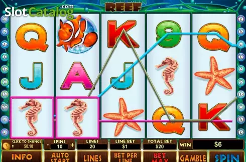 Скрин8. Dolphin Reef (Playtech) слот