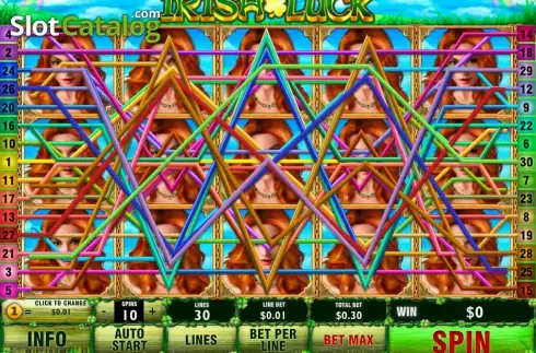 Скрин6. Irish Luck (Playtech) слот