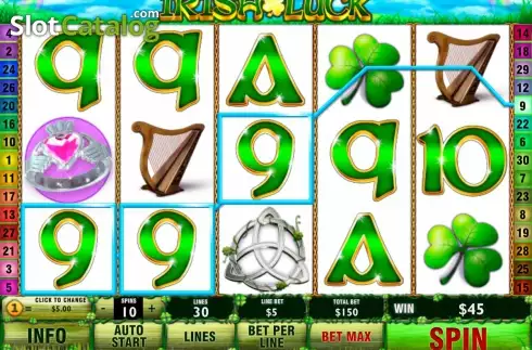 Скрин8. Irish Luck (Playtech) слот