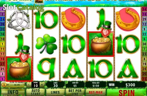 Скрин9. Irish Luck (Playtech) слот