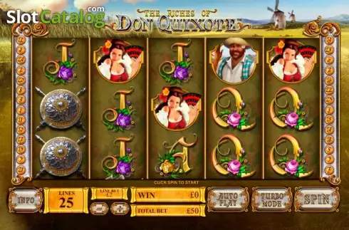 Скрин6. The Riches of Don Quixote слот