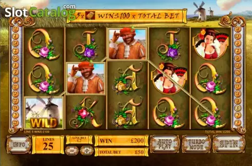 Скрин7. The Riches of Don Quixote слот
