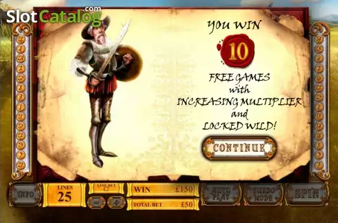 Скрин9. The Riches of Don Quixote слот