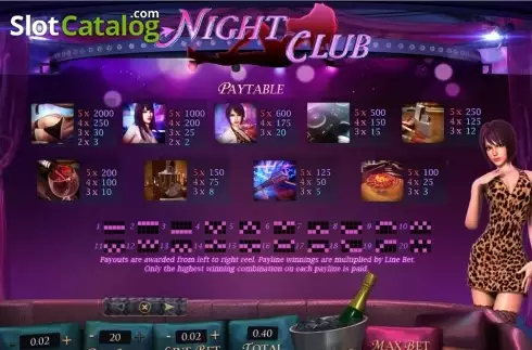 Скрин4. Club Night слот