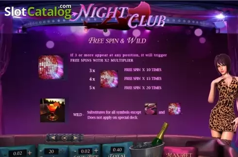 Скрин5. Club Night слот