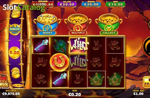 Скрин4. Gold Trio: Lil' Demon слот