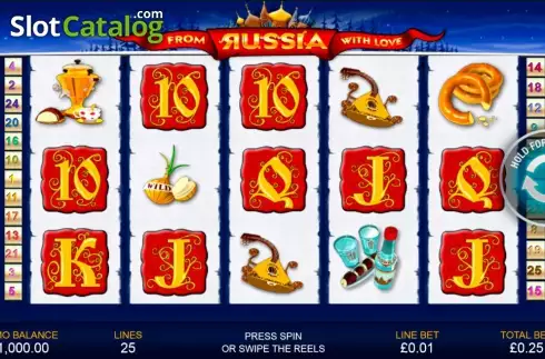 Скрин7. From Russia With Love слот