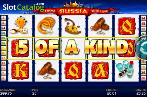 Скрин8. From Russia With Love слот