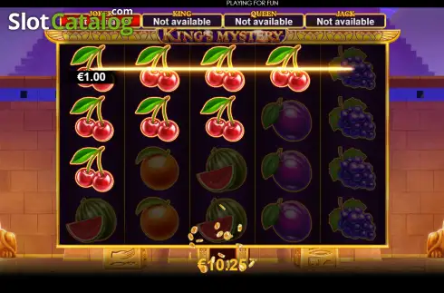 Скрин3. King's Mystery слот