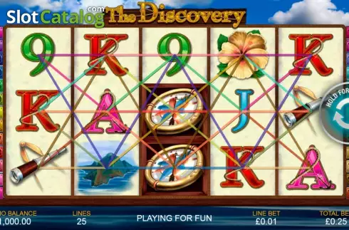 Скрин7. The Discovery слот
