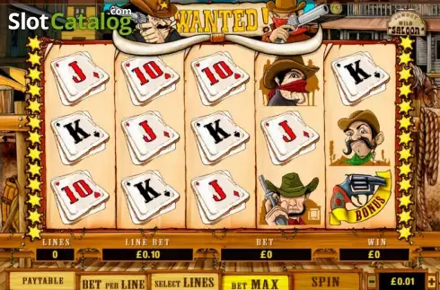 Скрин2. Wanted (Playtech) слот