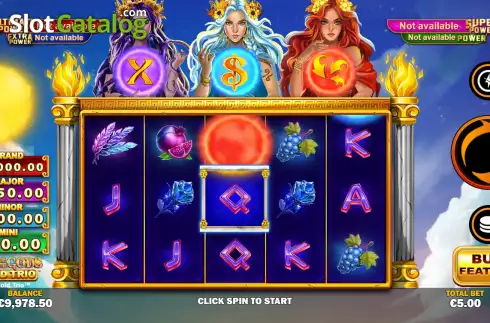 Скрин2. Age of the Gods: Gold Trio слот