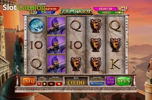 Скрин3. Age of the Gods God of Storms слот