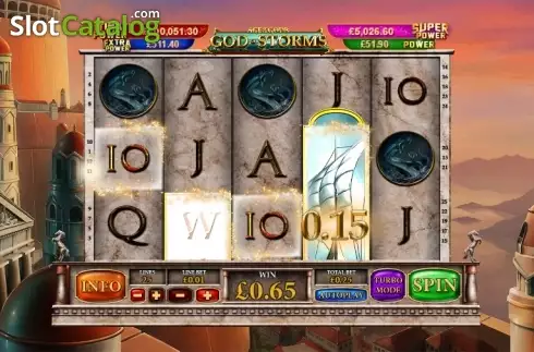 Скрин4. Age of the Gods God of Storms слот