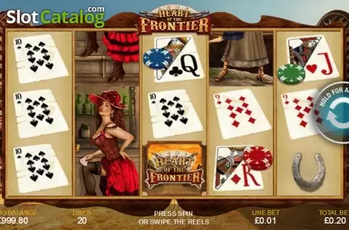 Скрин3. Heart of the Frontier слот