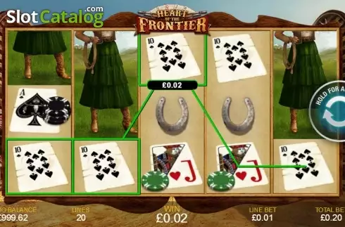 Скрин4. Heart of the Frontier слот