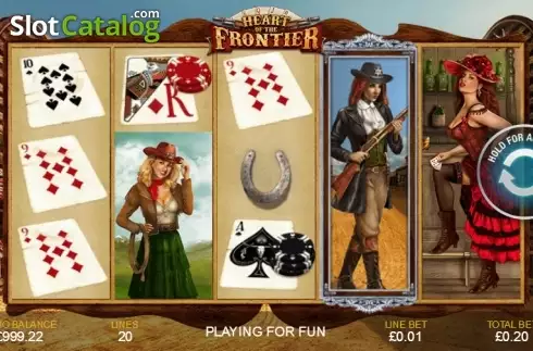 Скрин5. Heart of the Frontier слот