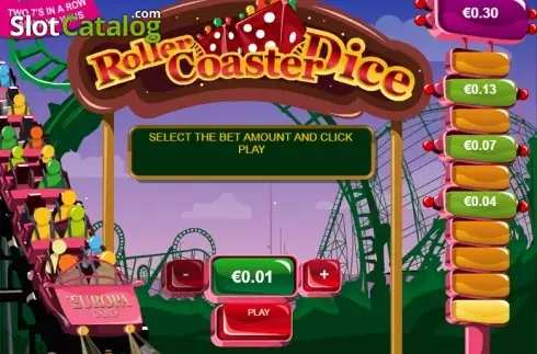 Скрин2. Roller Coaster Dice слот