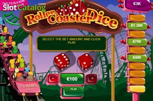 Скрин4. Roller Coaster Dice слот