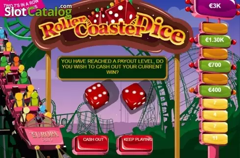 Скрин5. Roller Coaster Dice слот