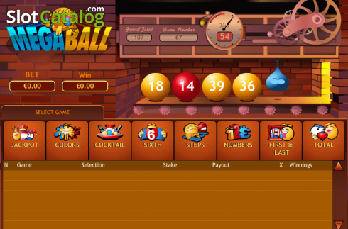 Скрин2. Mega Ball (Playtech) слот