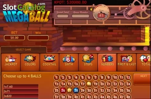 Скрин5. Mega Ball (Playtech) слот