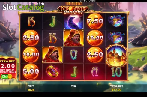 Скрин2. Red Wizard: Bank It Up слот