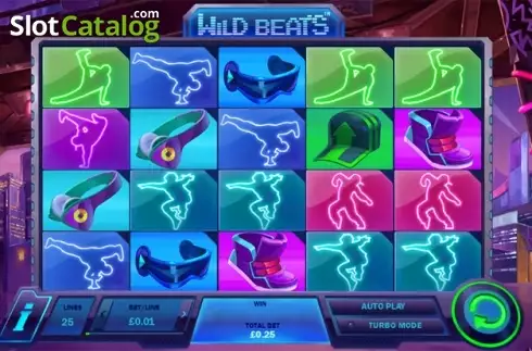 Скрин3. Wild Beats слот