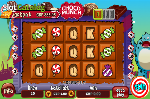 Скрин3. Choco Munch слот