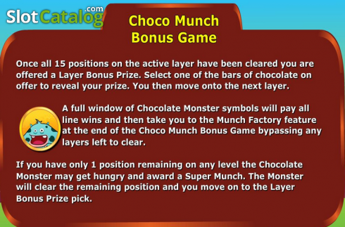 Скрин5. Choco Munch слот