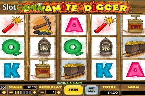 Скрин3. Dynamite Digger слот