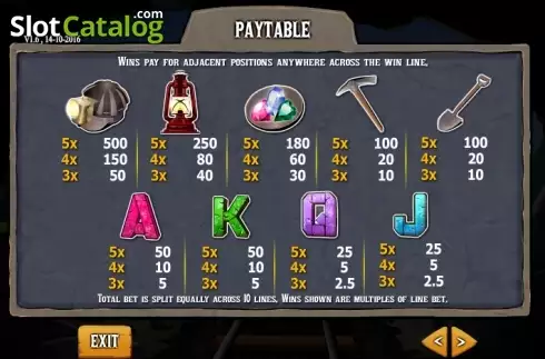 Скрин2. Jewel Mine слот